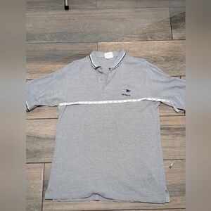 New England Patriots - Gray Polo Shirt - Sm